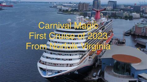 Discover the Carnival Magic Experience in Norfolk, VA